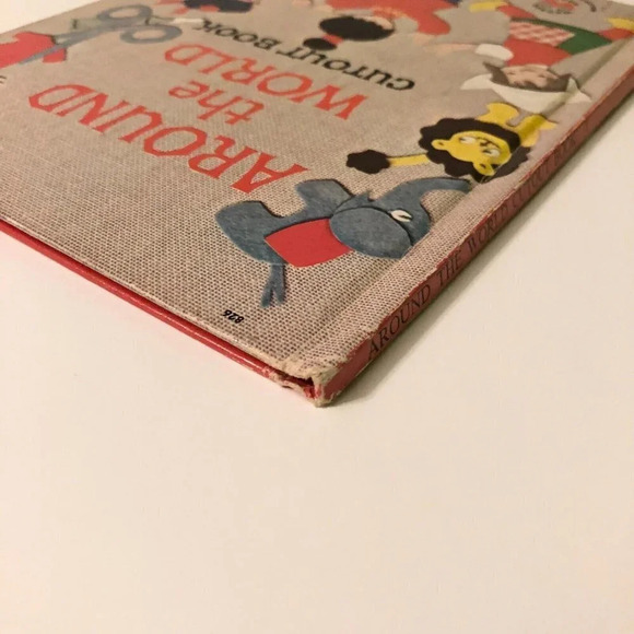 Vintage 1964 Wonder Book Around The  World Cut Out Book - Picture 5 of 16